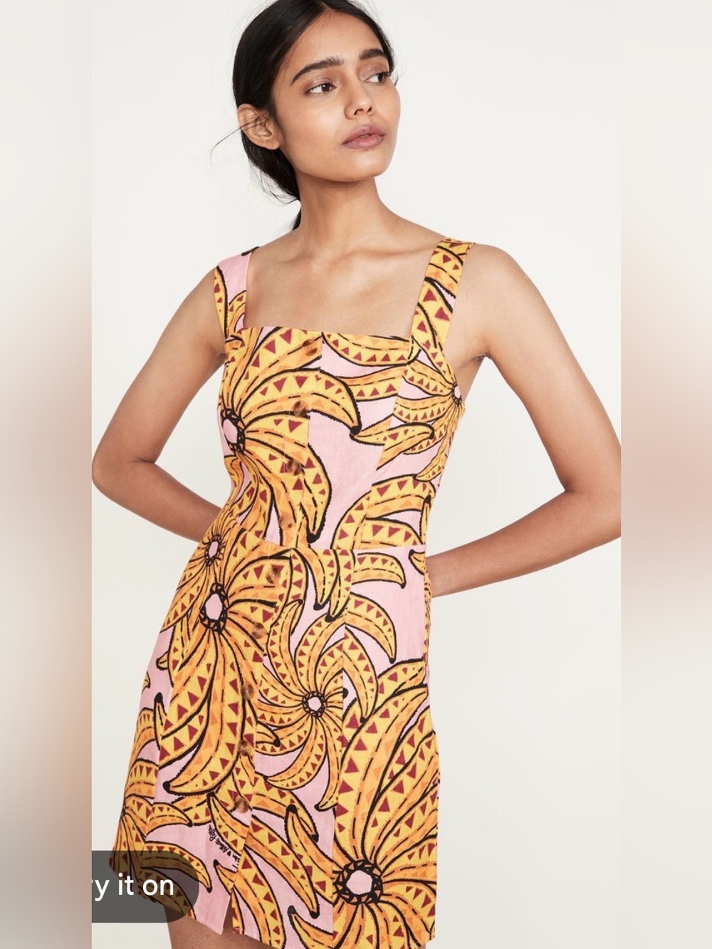 Farm Rio Pitta Mini Dress